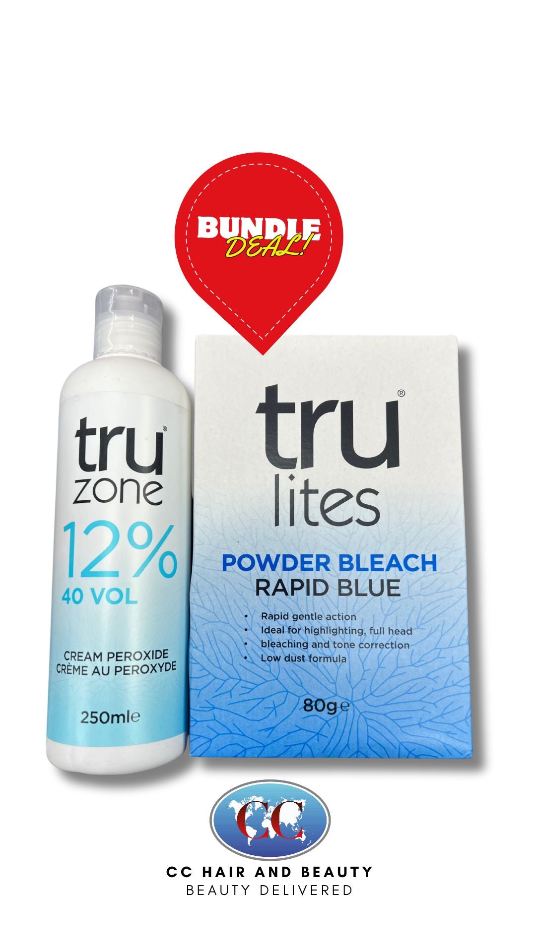 Tru Zone 12% 250ml + Rapid Blue 80g - Bundle