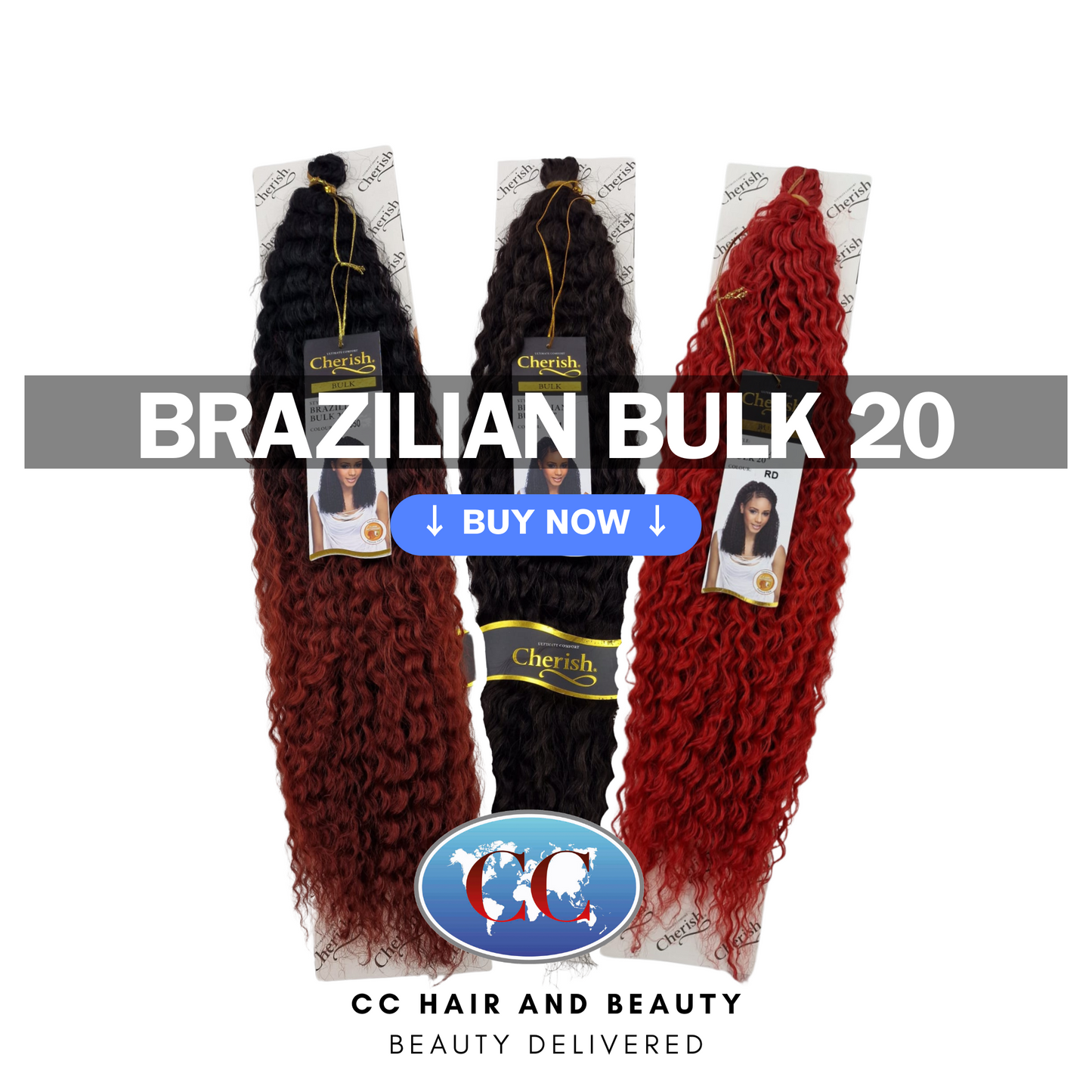 Cherish Brazilian Bulk 20"