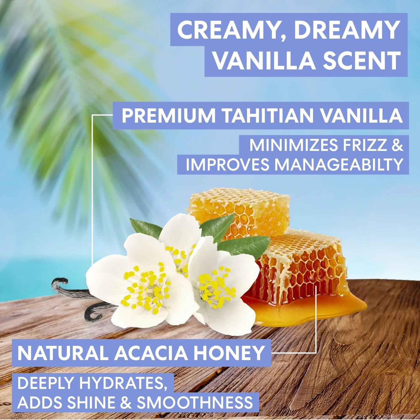 Palmar's Tahitian Vanilla Hydrating Indulgence Shampoo 313ml