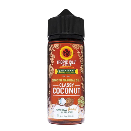 Tropic Isle Living Smooth Natural Oils for Hair Growth & Skin Care | Refreshing Fragrance | Hydrating Massage Oil | 4oz