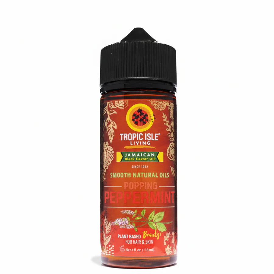 Tropic Isle Living Smooth Natural Oils for Hair Growth & Skin Care | Refreshing Fragrance | Hydrating Massage Oil | 4oz