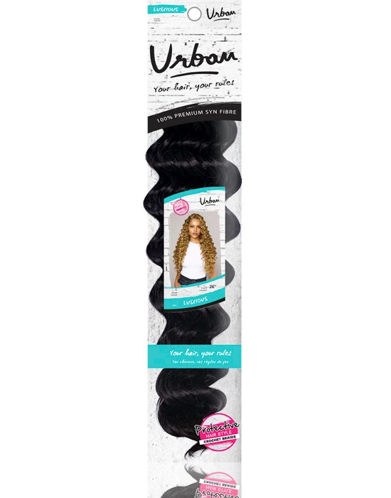 Urban Protective Hair Style Crochet Braids- Luscious 20"
