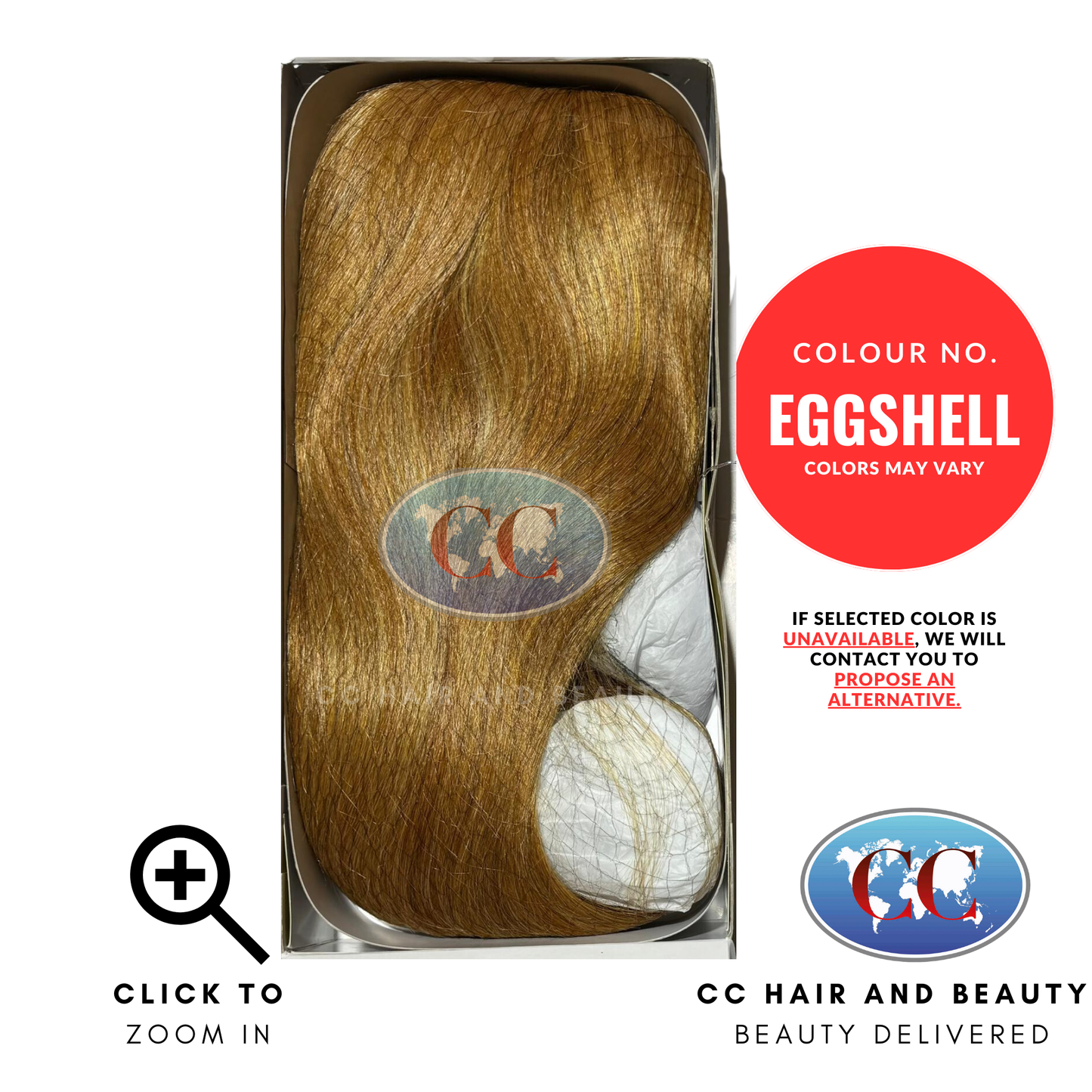 Vanessa Enjoy Fashion Comb Wig - Cj Wepix-Colour EGGSHELL