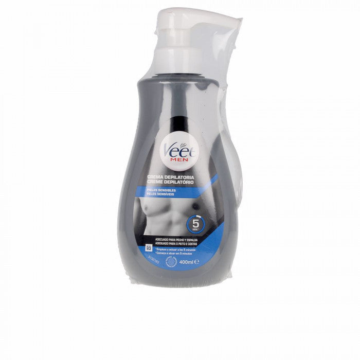 Veet Men Hair Removal Cream For Sensitive Skin - 400 Ml - 8410104890957