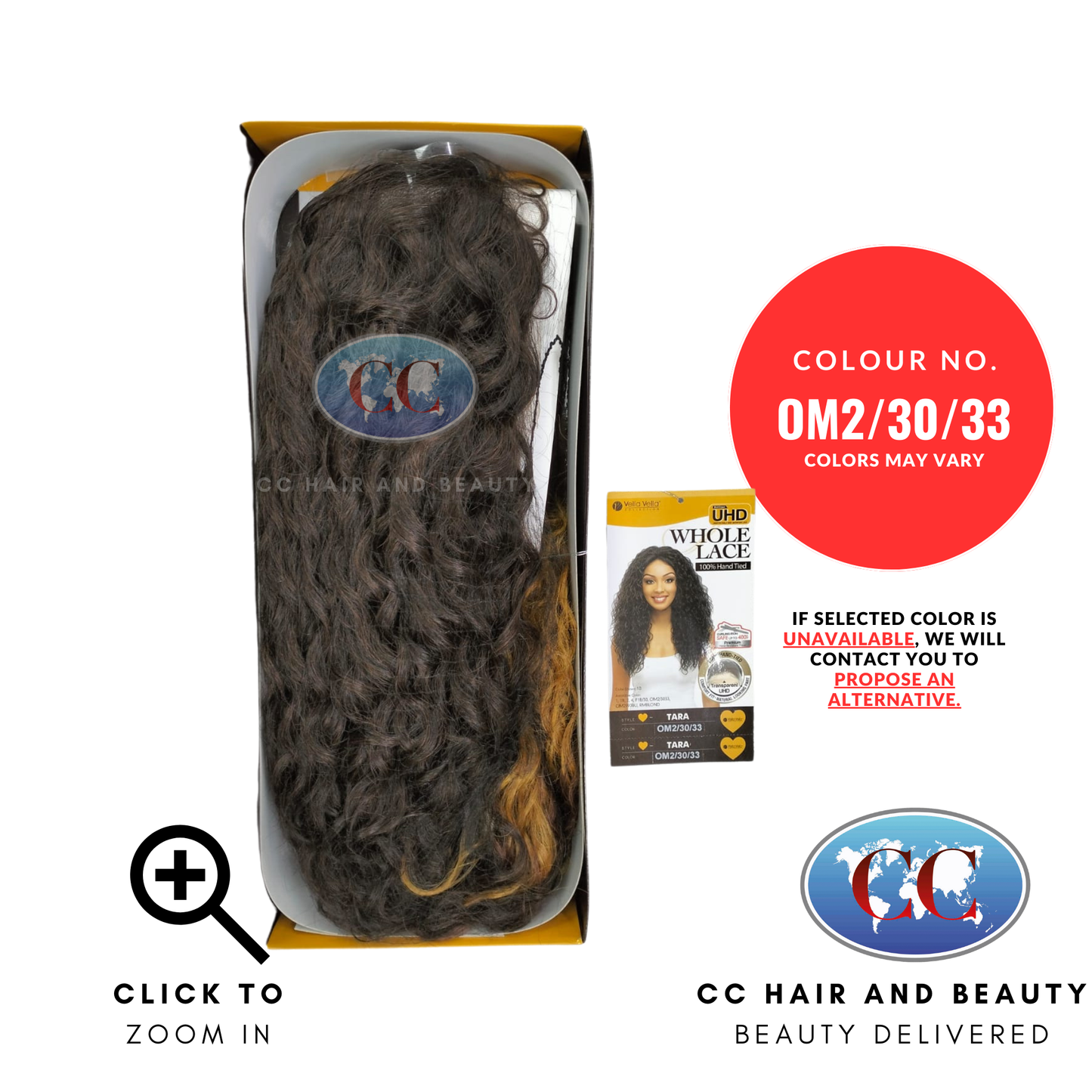 Vella Vella Synthetic Hair Whole Lace Wig - Tara