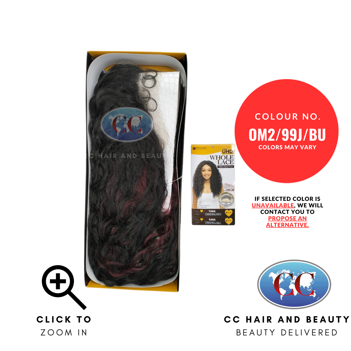Vella Vella Synthetic Hair Whole Lace Wig - Tara