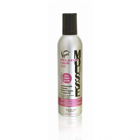 Vigorol Relaxed Hair Mousse 12 oz