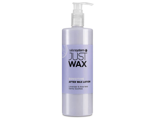 Salon System Just Wax Sensitive After Wax Lotion 500Ml - product detail | CC Hair & Beauty