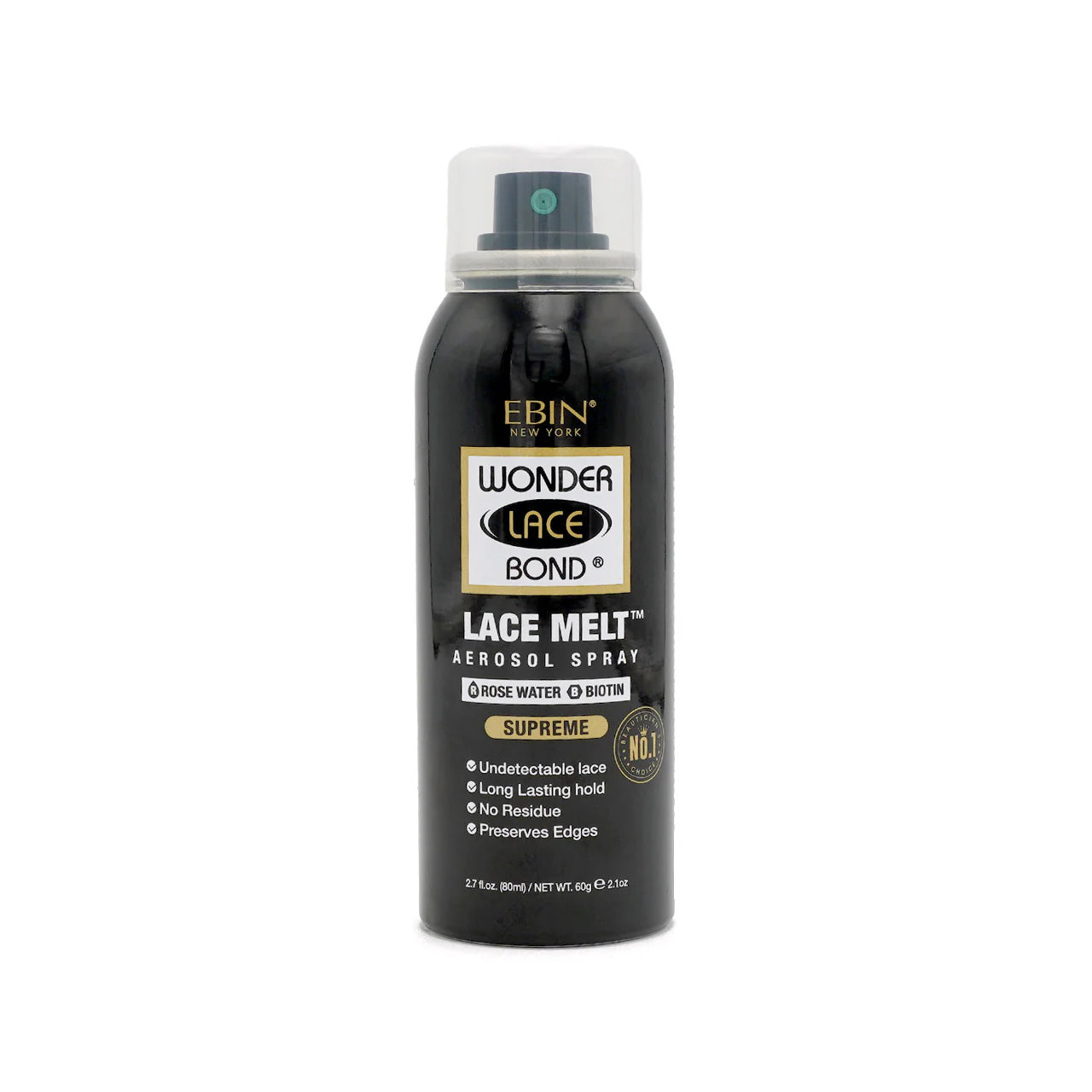 Ebin New York Wonder Lace Bond Lace Melt Spray Rose Water & Biotin - Supreme