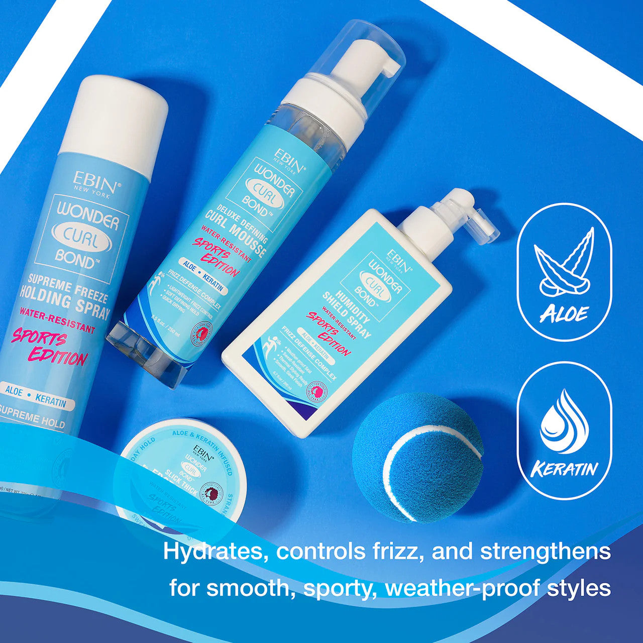 Ebin Wonder Curl Bond Holding Spray Sports Edition - lifestyle | CC Hair and Beauty Leeds