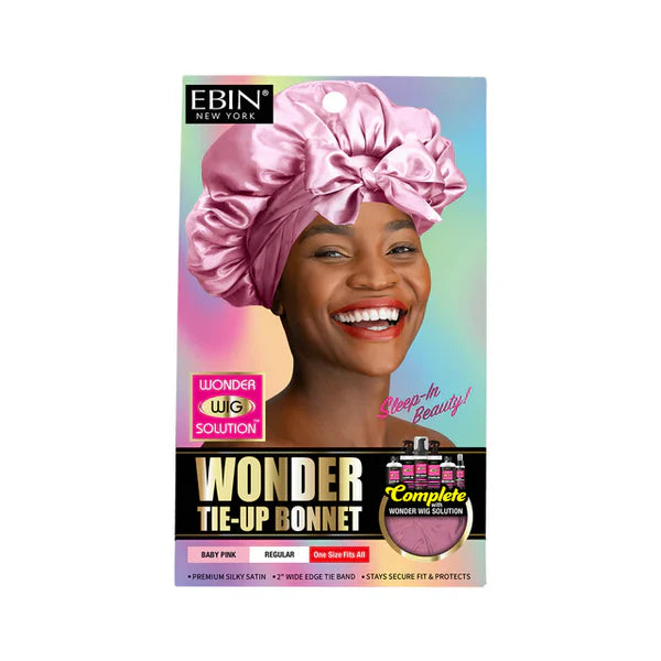 Ebin New York  Wonder Wig Tie-Up Bonnet