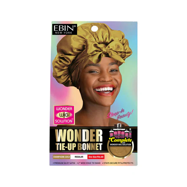 Ebin New York  Wonder Wig Tie-Up Bonnet