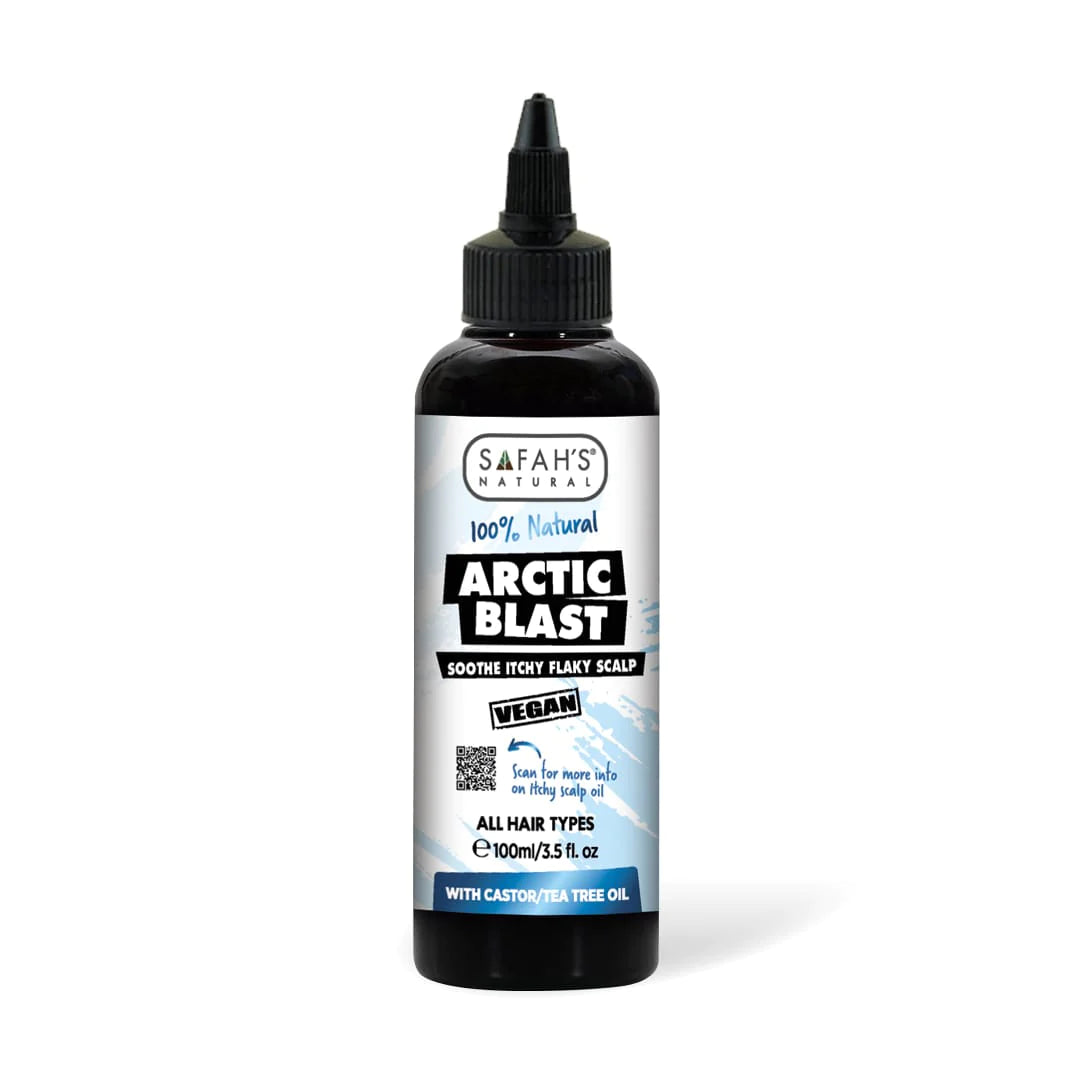 Safahs Natural Arctic Blast Itchy Scalp Oil - 3.5oz