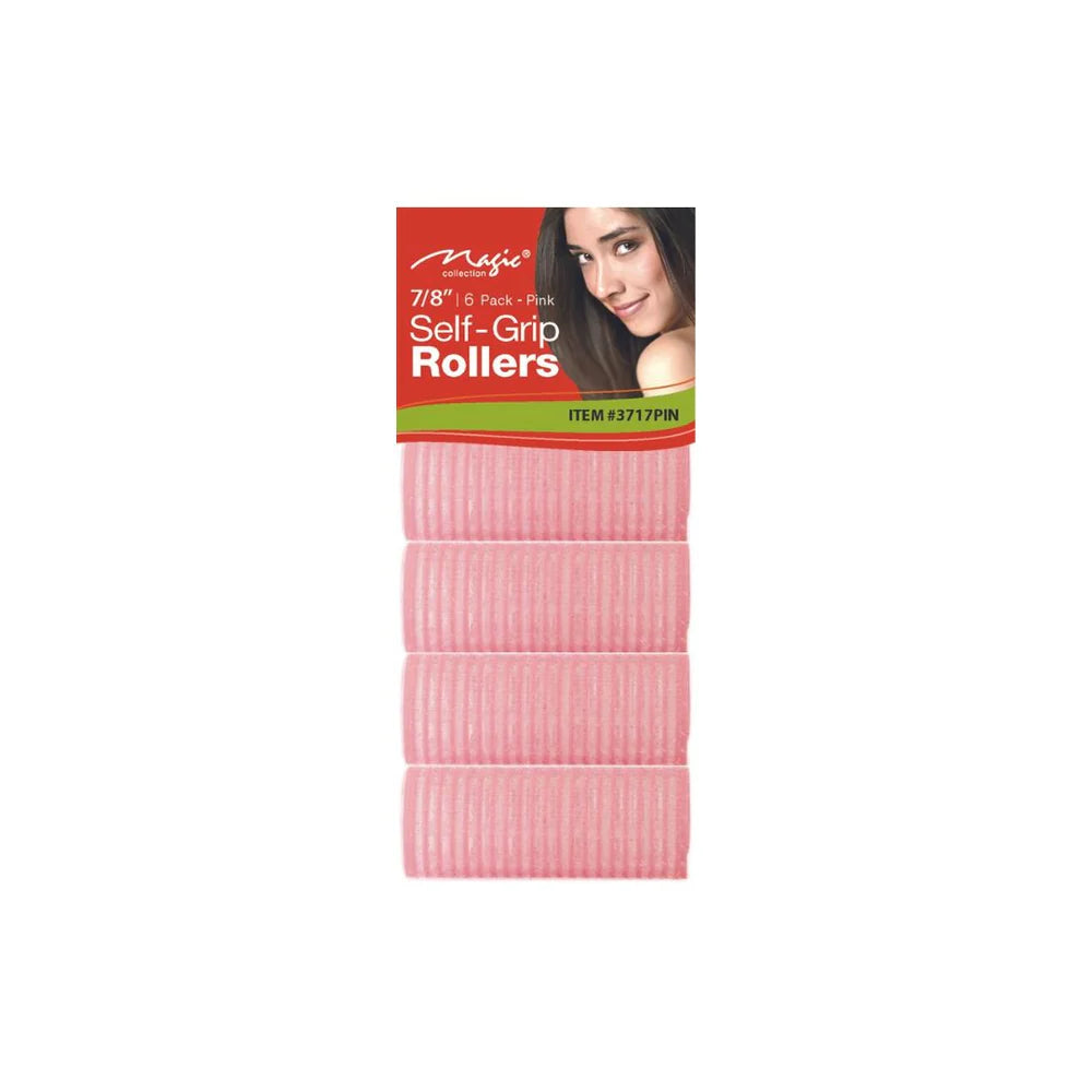 Murry Collection 7/8" | 6 Pack -Pink Self-Grip Rollers #3717PIN