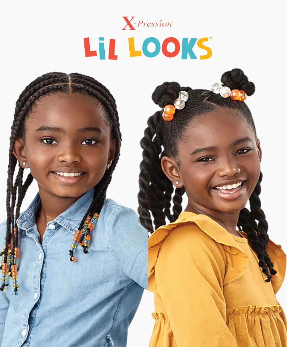 X Pression Outre Lil Looks Pre Stretched Braid 3x 32"