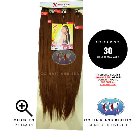 X Pression 6x Synthetic Pre Stretched Ultra Braid 52"-30