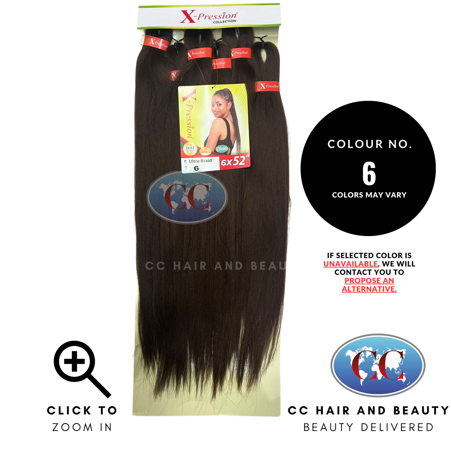 X Pression 6x Synthetic Pre Stretched Ultra Braid 52"-6
