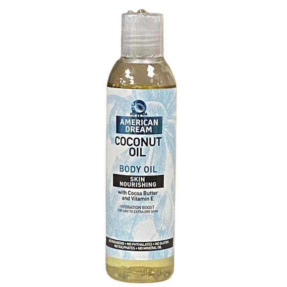 American Dream Coconut Oil Body Oil Skin Nourishing 200ml
