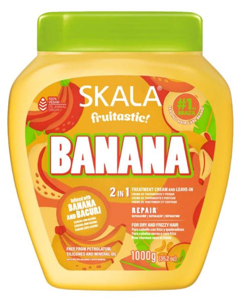 Creme De Tratamento Skala Bomba De Banana - 1000ml