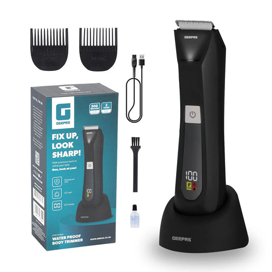 Geepas 2-Speed Waterproof Wet & Dry Full Body Trimmer