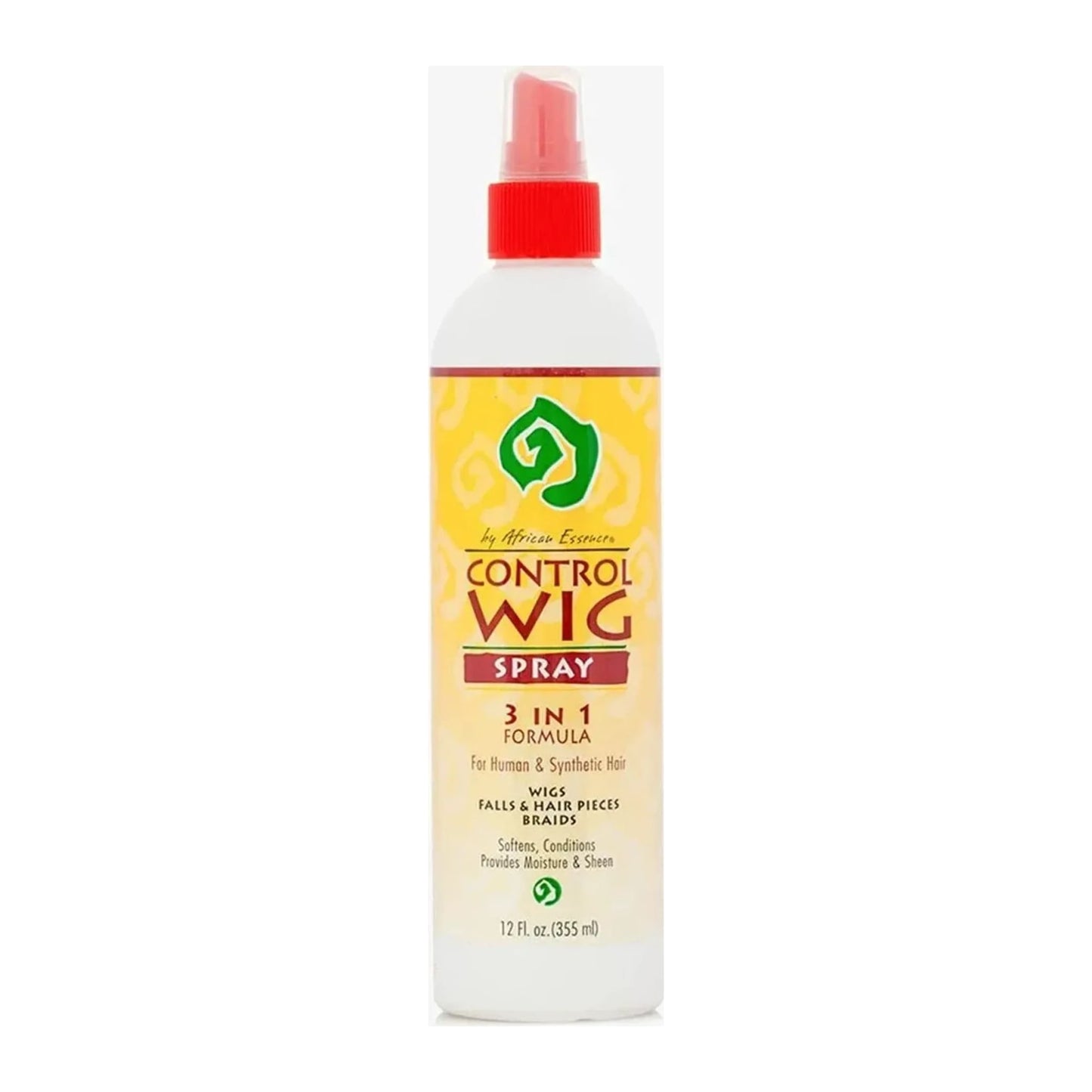 African Essence Control Wig Spray 355ml bottle for wigs, weaves and braids