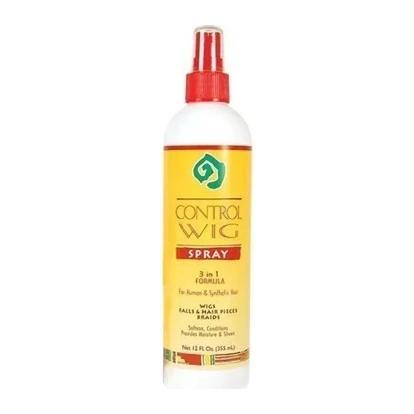 African Essence Control Wig Spray 355ml bottle for wigs, weaves and braids
