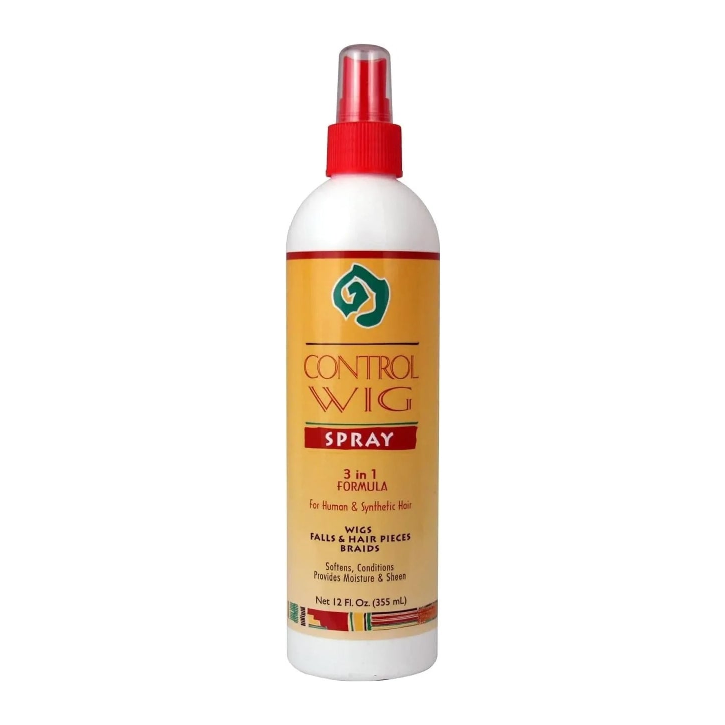 African Essence Control Wig Spray 355ml bottle for wigs, weaves and braids