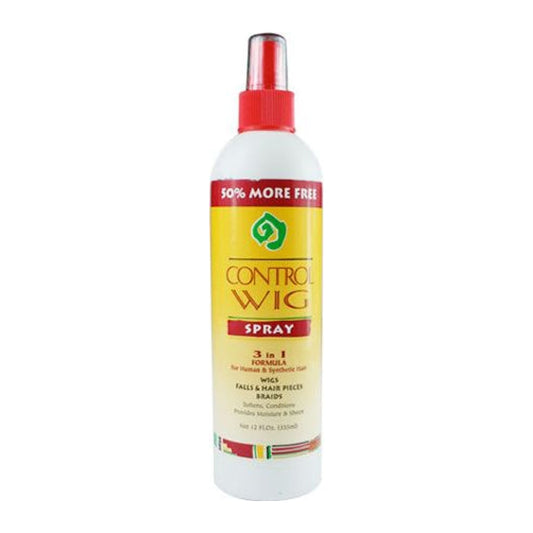 African Essence Control Wig Spray 355ml bottle for wigs, weaves and braids