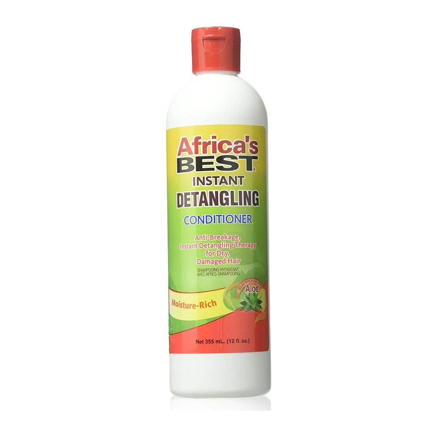 Africa's Best Instant Detangling Conditioner 355ml bottle for all hair types