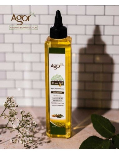 Agor Organic Cold Pressed Hair Oil 250 ml