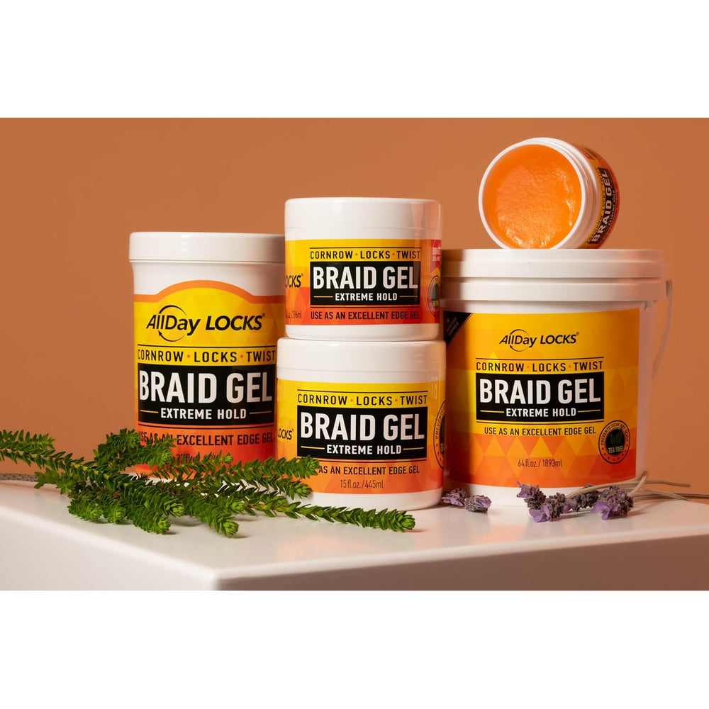 AllDay Locks Braid Gel Extreme Hold