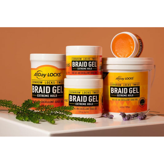 AllDay Locks Braid Gel Extreme Hold