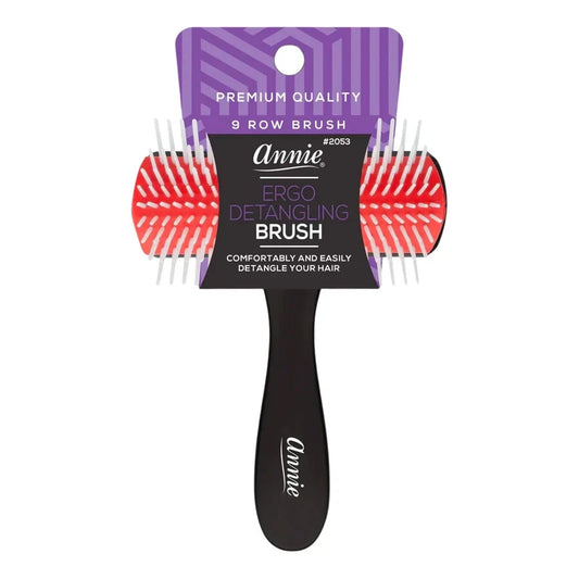 Annie Ergo Detangling Brush 9-Row