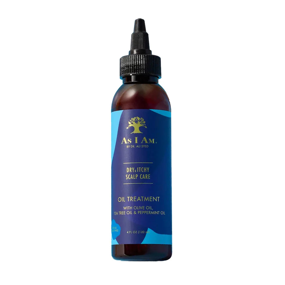 As I Am Dry and Itchy Oil -  Enriched with Olive oil, Tea Tree Oil and Peppermint Oil