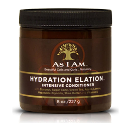 As I Am Hydration Elation Intensive Conditioner 8oz for curly and coily hair