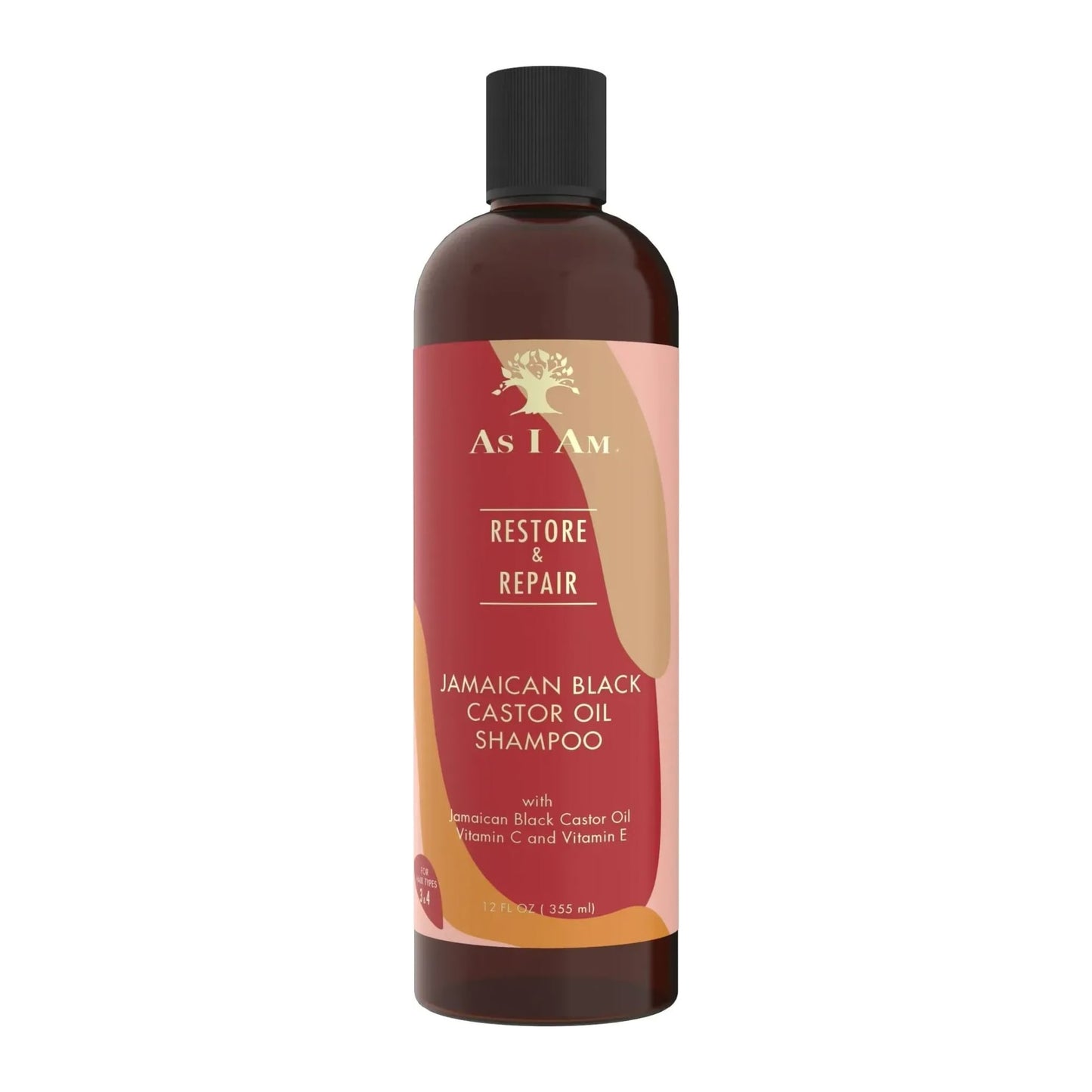 As I Am Jamaican Black Castor Oil Shampoo 355ml bottle