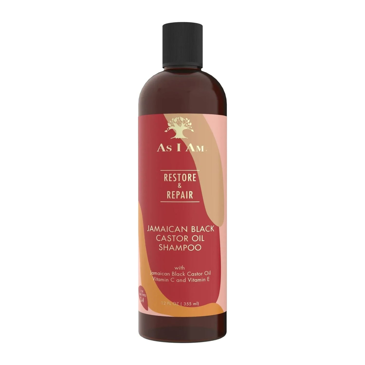 As I Am Jamaican Black Castor Oil Shampoo 355ml bottle