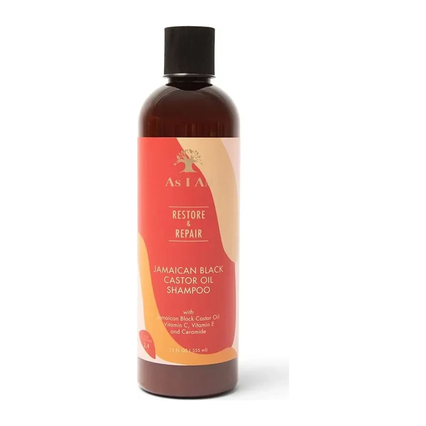 As I Am Jamaican Black Castor Oil Shampoo 355ml bottle