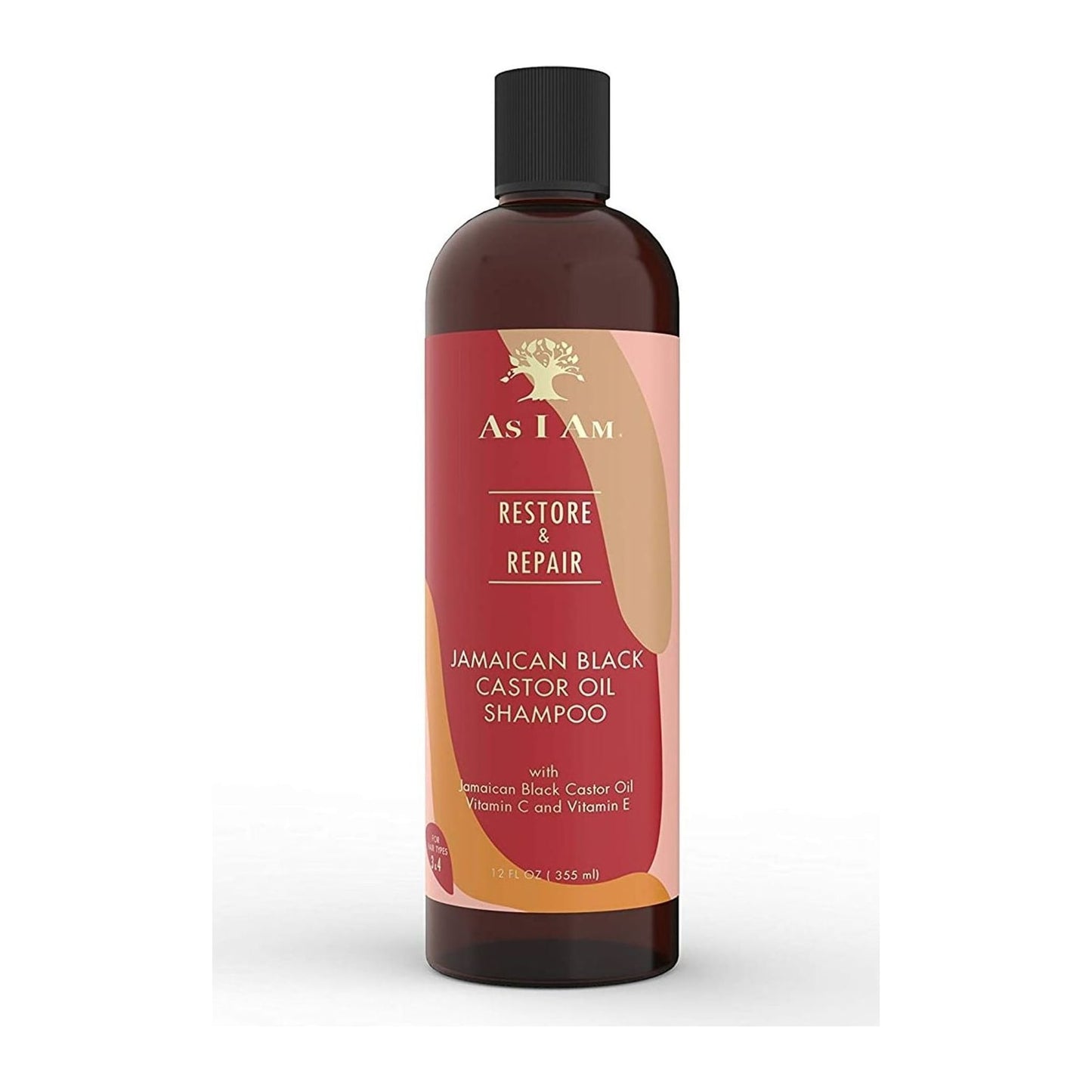 As I Am Jamaican Black Castor Oil Shampoo 355ml bottle