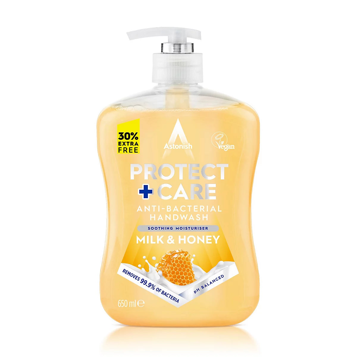 Astonish Protect + Care Anti-Bacterial Handwash 600ml