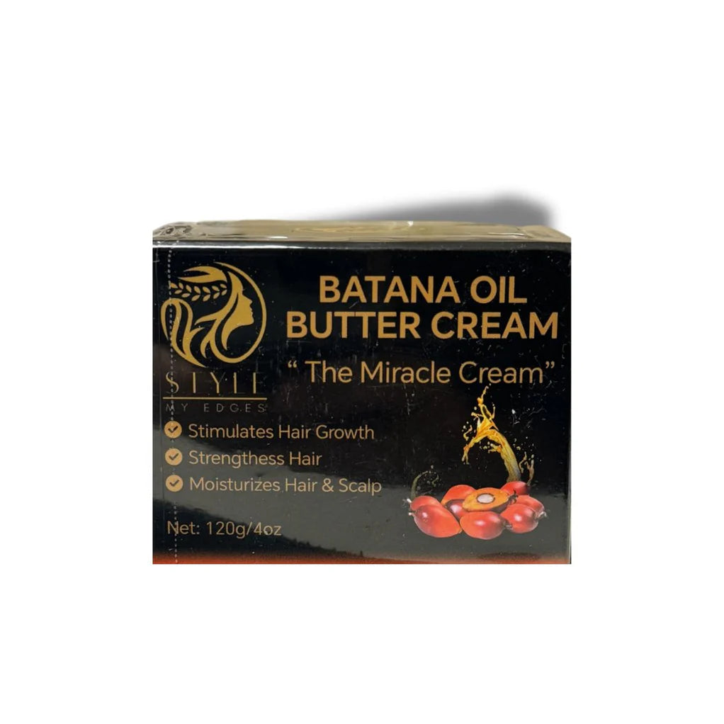 Style My Edges Batana Oil Butter Cream The Miracle Cream 4oz