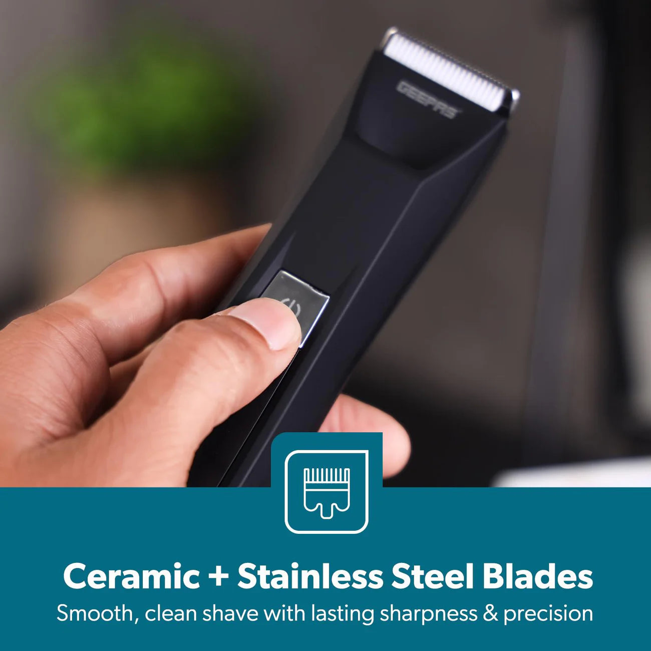 Geepas 2-Speed Waterproof Wet & Dry Full Body Trimmer