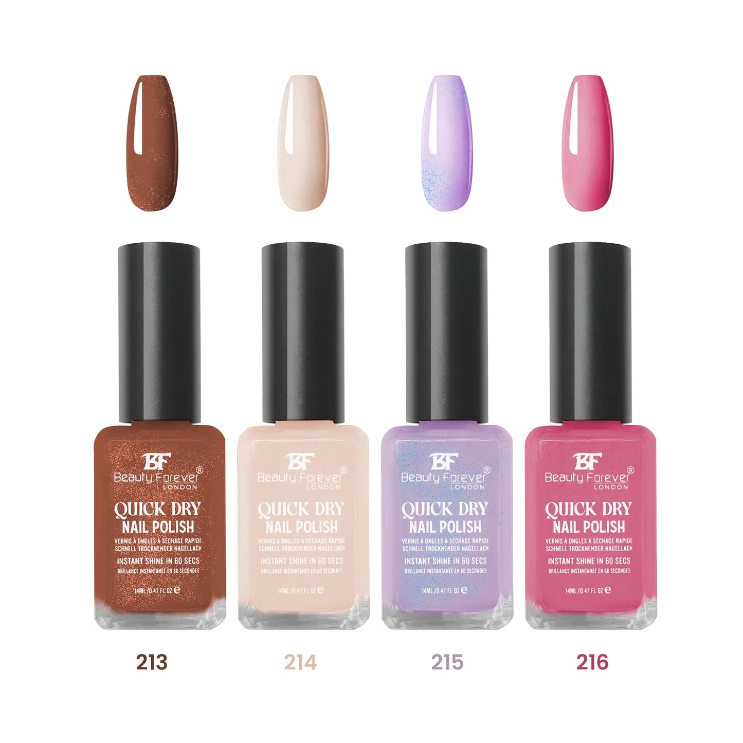 BF Beauty Forever Quick Dry Nail Polish 14ml