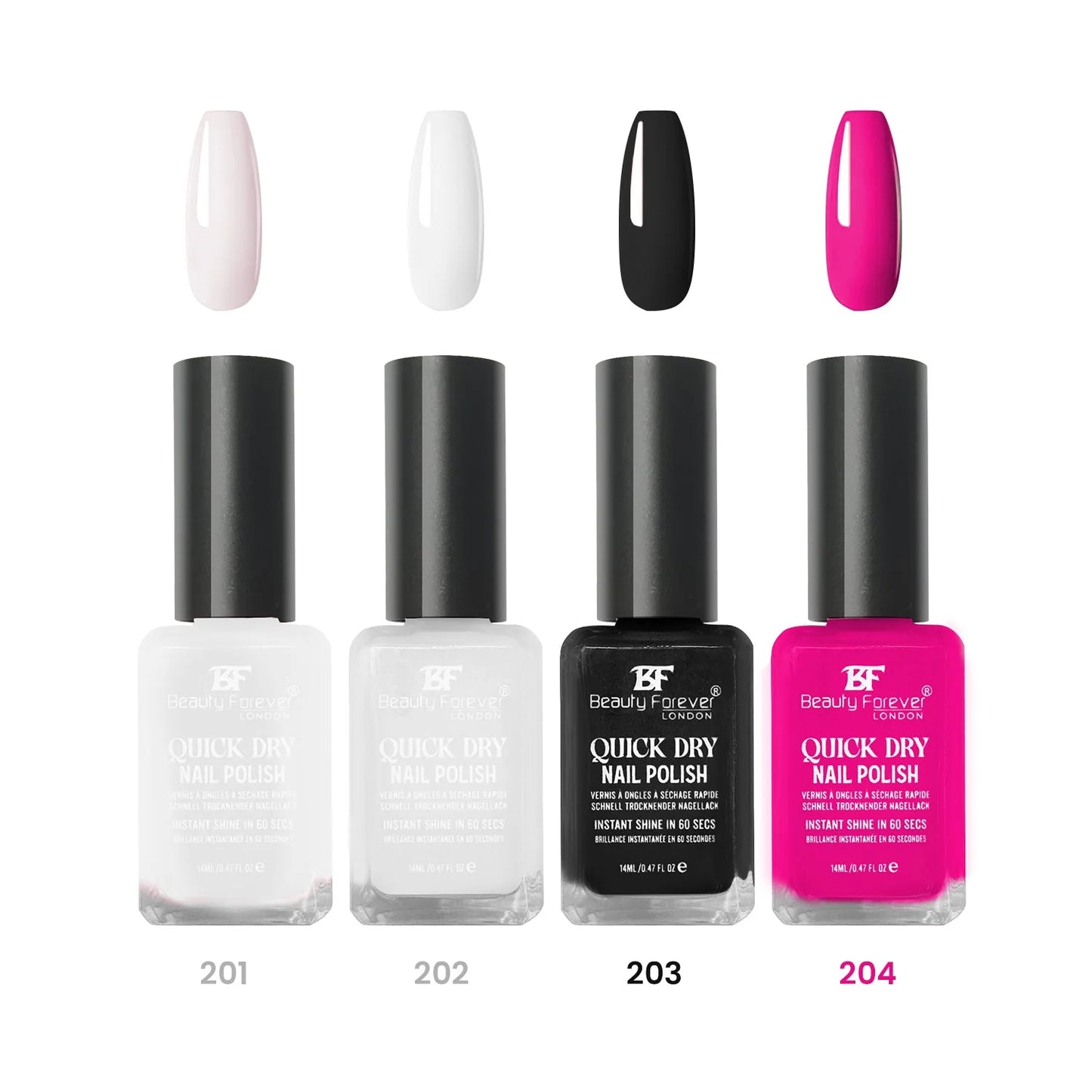BF Beauty Forever Quick Dry Nail Polish 14ml