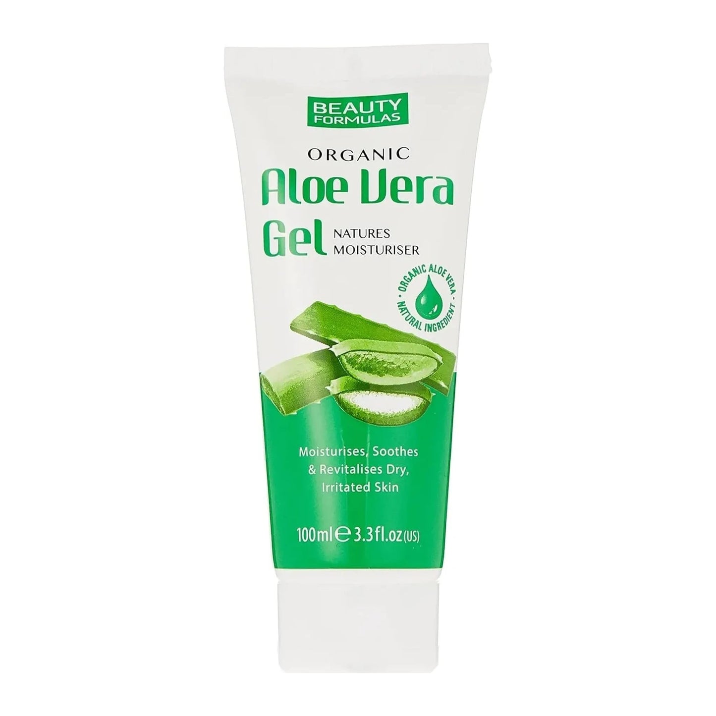 Beauty Formulas Passion For Natural 100% Organic Aloe Vera Gel 200ml pack