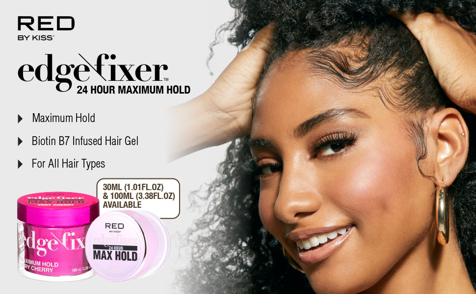 Red By Kiss Edge Fixer 24 Hour Max Hold Wax | CC Hair & Beauty UK