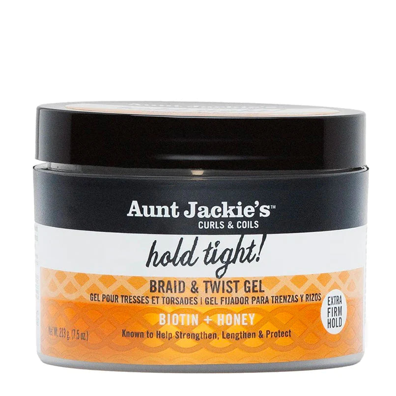 Aunt Jackie’s Hold Tight! Braid & Twist Gel with Extra Firm Hold 7.5OZ