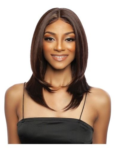 Mane Concept Brown Sugar HD Lace Human Hair Blend Wig - BSHS208 Silk