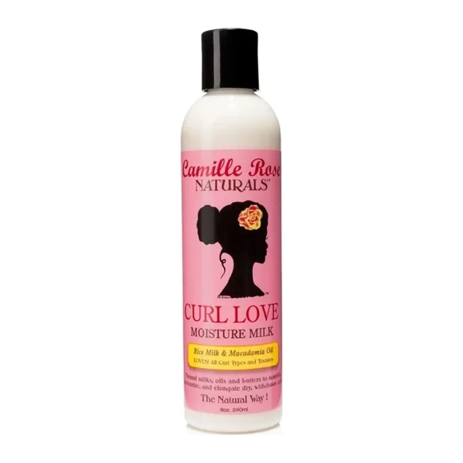 Camille Rose Curl Love Moisturizing Conditioner 12oz bottle for curly, wavy and coily hair