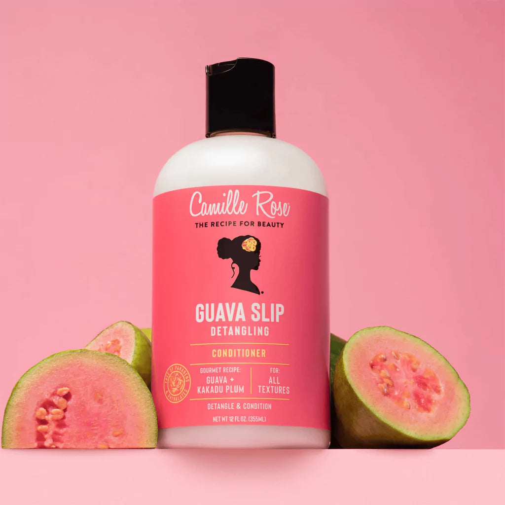 Camille Rose Guava Slip Detangling Conditioner 355ml bottle front view